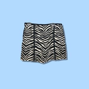 J-Crew Linen Mini Skirt